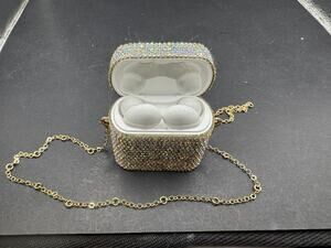 FAO Schwarz Bling Tunes True Wireless Bluetooth Earbuds Gem Case w/ Chain